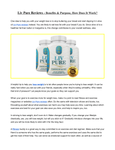 Liv Pure Reviews - Benefits Purpose How Does It Work