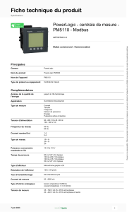 PowerLogic PM5000 series METSEPM5110