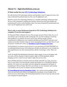 ITG Technology Solutions