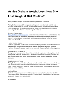 Ashley Graham Weight Loss