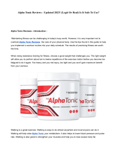 Alpha Tonic Reviews - Updated 2023! (Legit Or Real) Is It Safe To Use