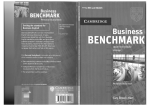 Business Benchmark - Upper-Intermediate SB