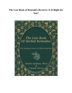 The Lost Book of Remedies Reviews  Is It Right for You