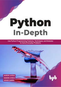 Python In Depth