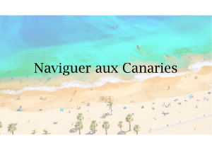 2023 - Naviguer aux Canaries