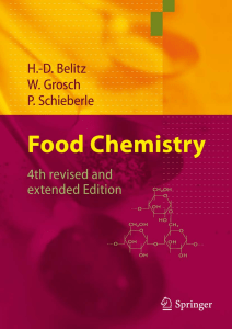 Food Chemistry 4th Edition by Belitz W G