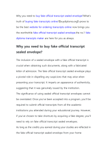  3 Methods Of making fake transcripts online free-buydiploma.org