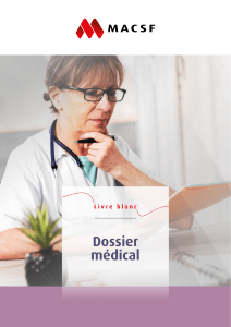 Dossier Médical - Le Guide pratique