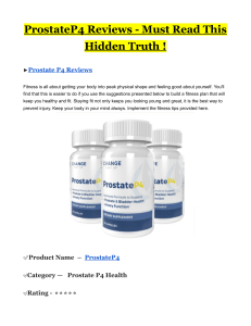 ProstateP4 Reviews - Must Read This Hidden Truth