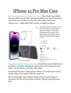 iphone 15promax case