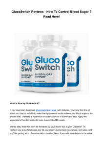 GlucoSwitch Reviews 