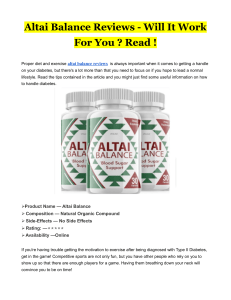 Altai Balance Reviews - Will It Work For You  Read