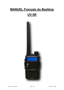 Baofeng UV-5R user FR