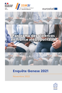 Panorama des violences en France metropolitaine enquete GENESE 2021