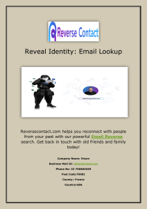 Reveal Identity