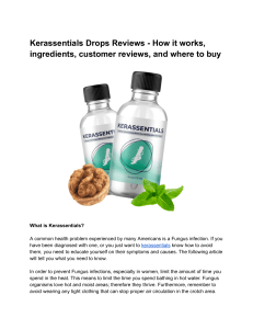 Kerassentials Drops Reviews - How it works, ingredients, customer reviews, and where to buy