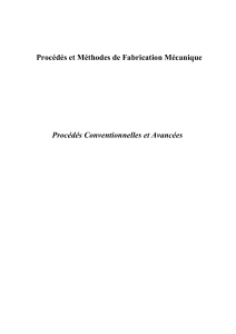 Manufacturing Processes and Methods