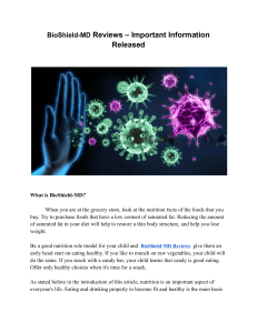 BioShield-MD Reviews – Important Information Released