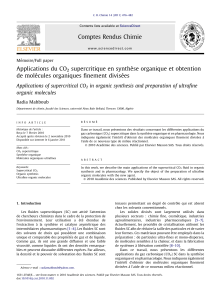 Articla 1 sur la chromatographie de CO2 supercritique