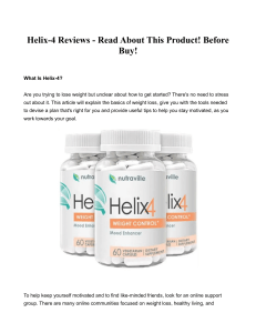 Helix-4 Reviews - Read About This Product! Before Buy!