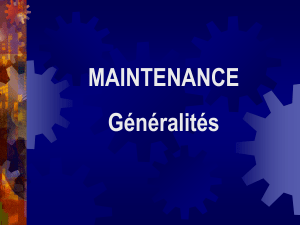 1 generalites maintenance