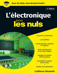 L Electronique Pour les Nuls poche