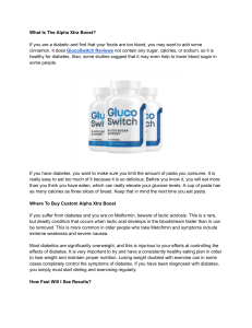 GlucoSwitch Reviews - (Fake or Real) Is it Safe to Use?