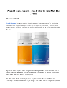 Phen24 (New Report) - Read This To Find Out The Truth!