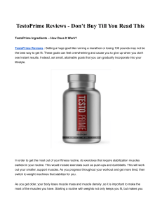 TestoPrime Reviews - Don’t Buy Till You Read This