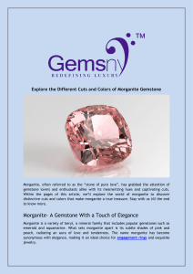Explore the Different Cuts and Colors of Morganite Gemstone