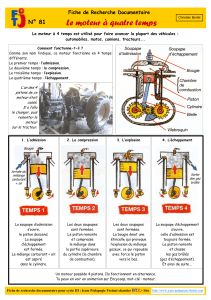  Le moteur a 4 temps