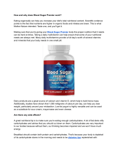 Blood Sugar Premier Reviews - Update! Results & Side Effects or No Customer Complaints?