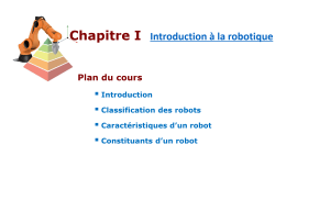 Cours 1 Introduction a la robotique 01 10 2023