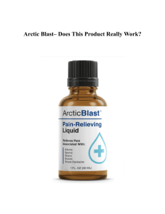 Arctic Blast– Does This Product Really Work?