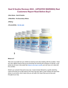 Heal N Soothe Reviews 2024 - (UPDATED WARNING) Real Customers Report Read Before Buy!!