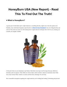 HoneyBurn USA (New Report) - Read This To Find Out The Truth!