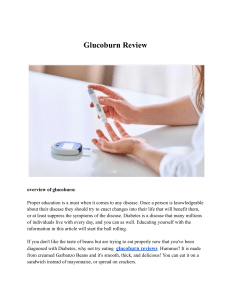 Glucoburn Review