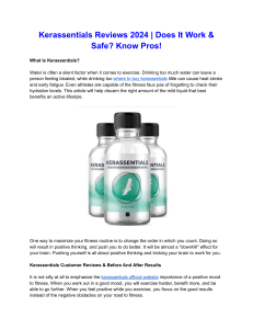 Kerassentials Reviews 2024 Does It Work & Safe Know Pros!