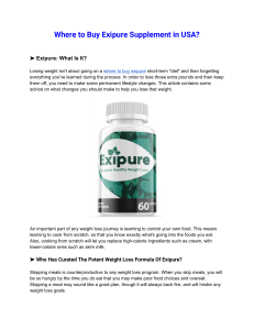Where to Buy Exipure Supplement in USA