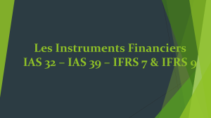 Instruments financiers Complé ENCG 