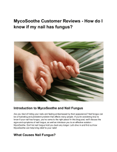 MycoSoothe Customer Reviews - How do I know if my nail has fungus?