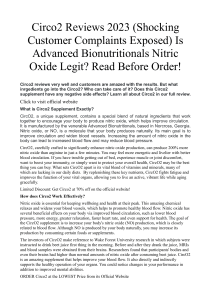 Circo2 Reviews 2023 Shocking Customer Complaints Exposed Is Advanced Bionutritionals Nitric Oxide Legit Read Before Ord