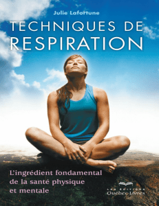 EBOOK Julie Lafortune - Techniques de respiration