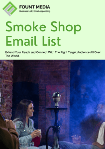 Best Smoke Shop Email List USA | Smoke Shops Email Database