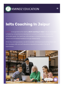 best Ielts coaching in jaipur