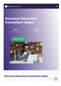 Overseas Education Consultant Jaipur