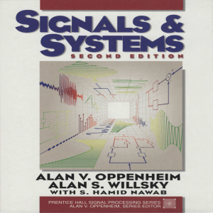 Alan V. Oppenheim, Alan S. Willsky, with S. Hamid-Signals and Systems-Prentice Hall (1996)