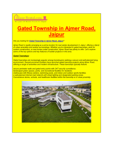 Gated Township in Ajmer Road