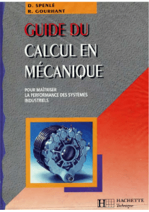 guide du calcul en mecanique