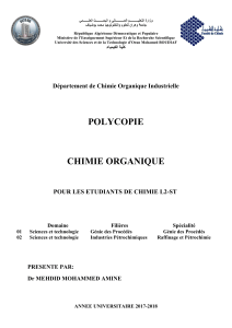 POLYCOPIE -chimie organique-Mr Mehdid